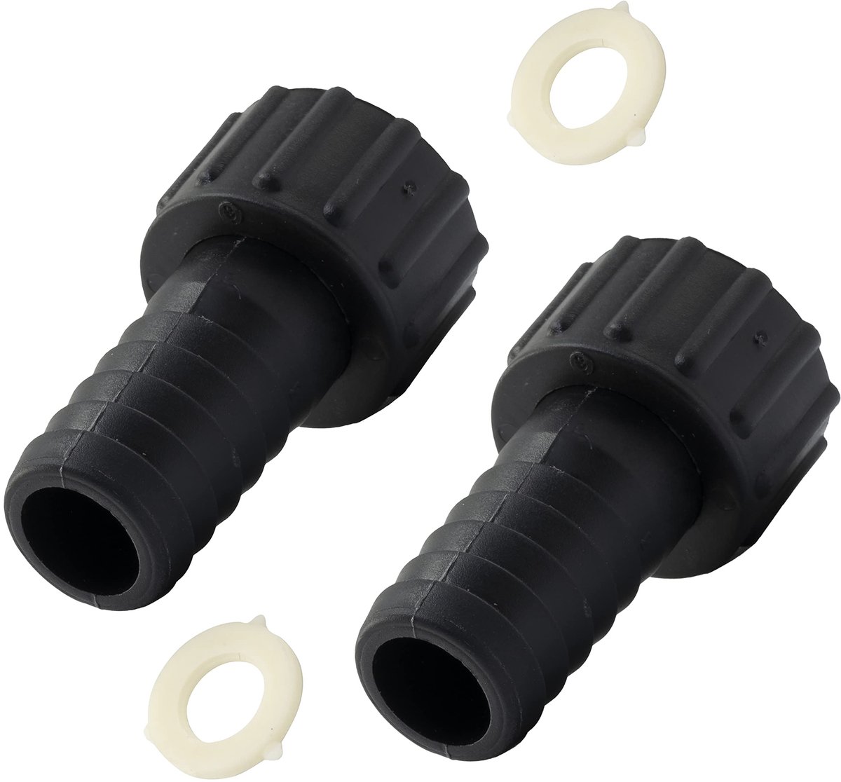 Slangaansluitingen 3/4'' x 20 mm - kunststof - vrouwelijk - ideaal voor bewateringssystemen - SnelShoppen