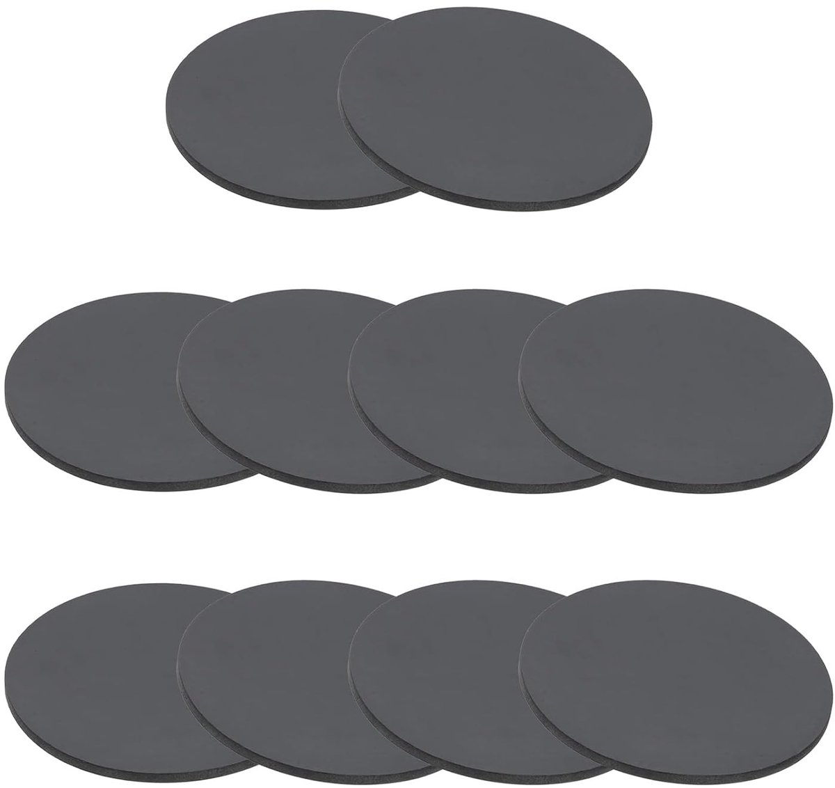 10 stuks rubberen sluitringen, 80 mm x 2 mm (OD x dik), rond, rubberen bussen, afdichtingen, rubberen afdichtingen, afstandshulzen, rubberen afdichting voor huis, auto-accessoires
