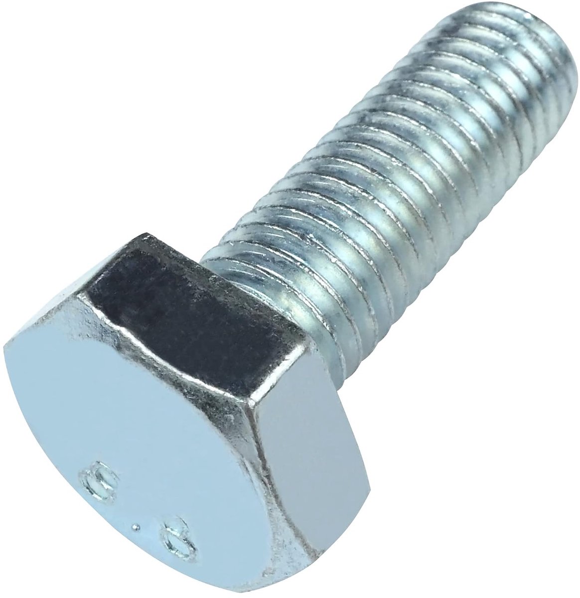 - C58092 - set van 25 schroeven M10x30mm met zeskantkop - DIN 933 - hardheid, weerstandsklasse: 8.8 - van verzinkt staal - montage metalen schroeven