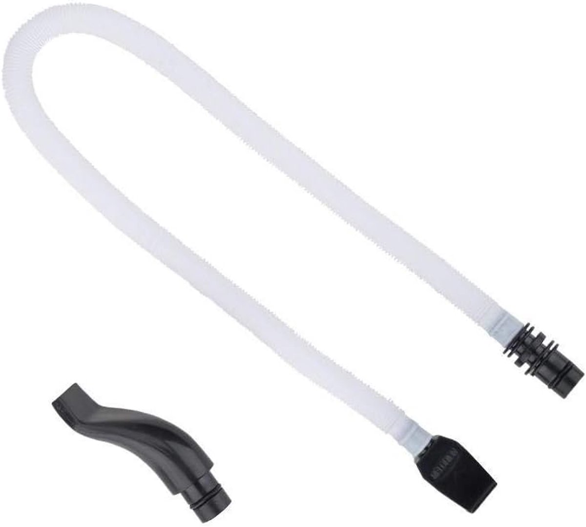 Melodica, flexibele kunststof buis, zwarte mondstuk,.reserveonderdelen voor muzieklessen, vrije tijd, professioneel spel en hobby, ideaal voor kinderen, hobbyisten en muzikanten.