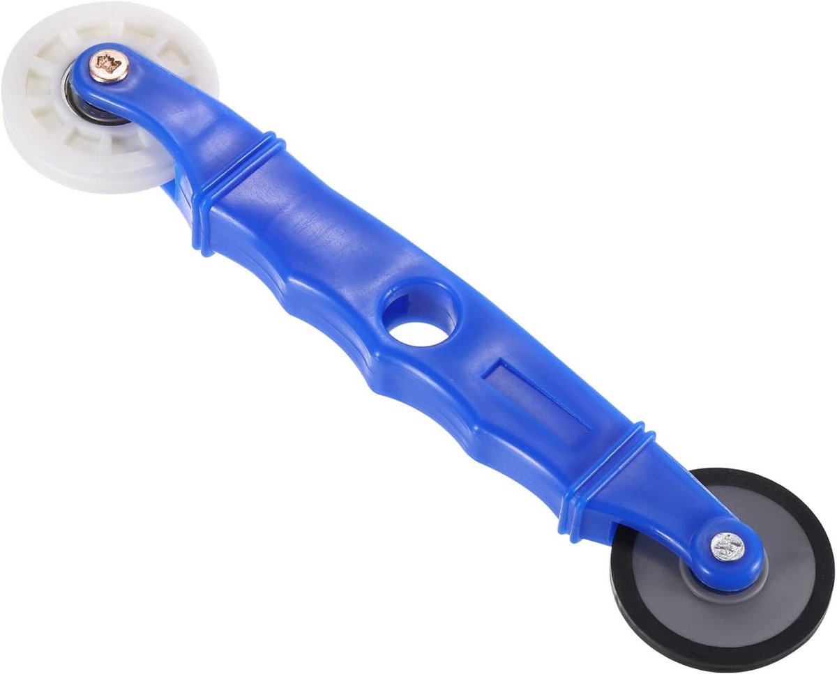 LED Strip Channel Roller Tool, Flat/U-Groef Wielen met Plastic Handvat Snelle Installatie Tool voor 5-10mm Brede LED Strip
