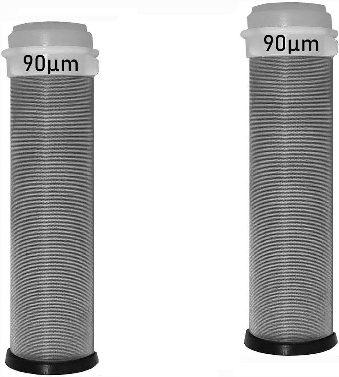 Pre-filter 90 Micron - Rvs Filter - Set van 2 - Beschermt apparaten tegen vuil - ShopVlot