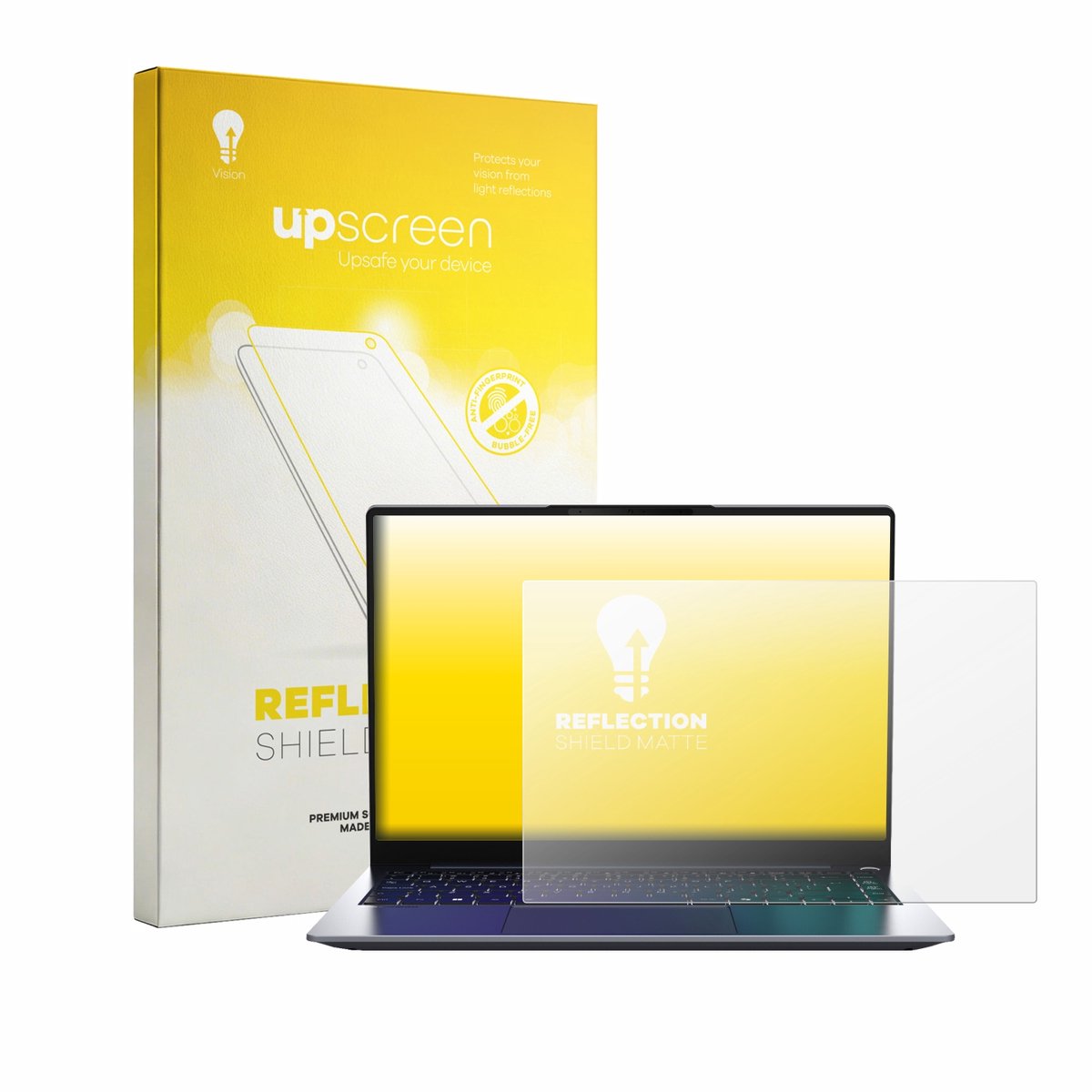 upscreen - Screenprotector voor MEDION SPRCHRGD 14 S2 - Folie Beschermfolie anti glare matte
