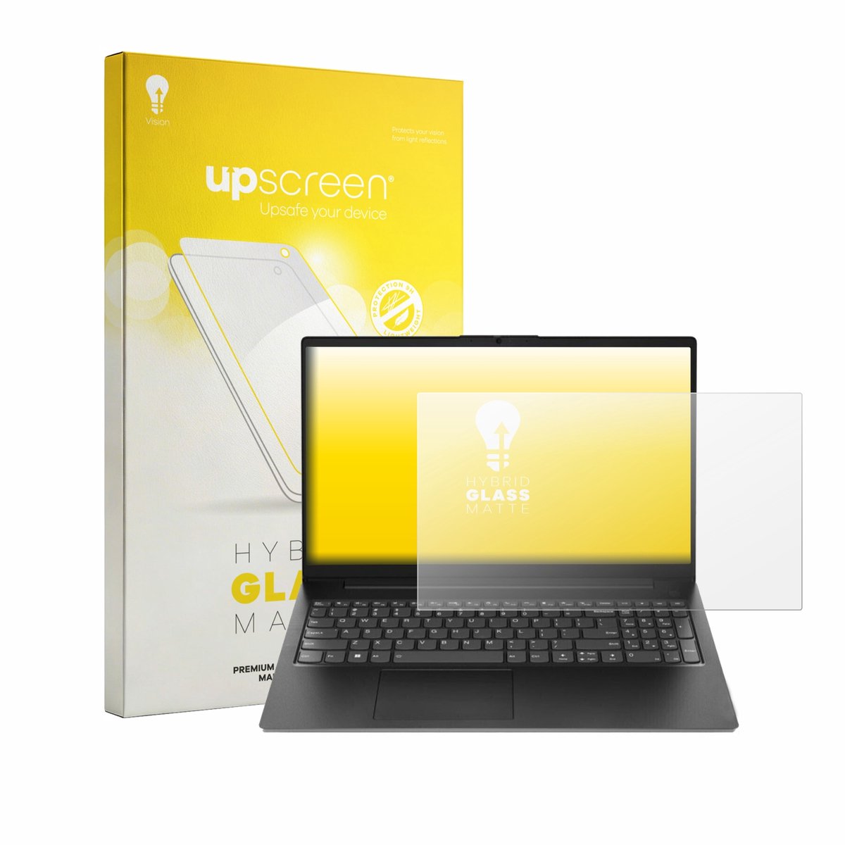 upscreen - Screenprotector voor Lenovo V15 Gen 7 - Folie Beschermfolie Beschermglas matte