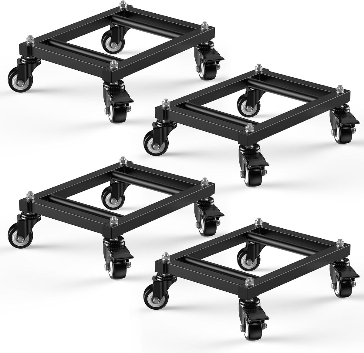 Auto dolly set - 1 stuk - robuust materiaal - eenvoudig te verplaatsen - ShopVlot