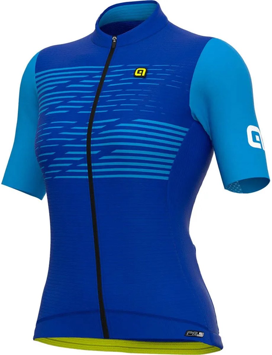 Ale Logo Korte Mouw Wielertrui Blauw M Vrouw