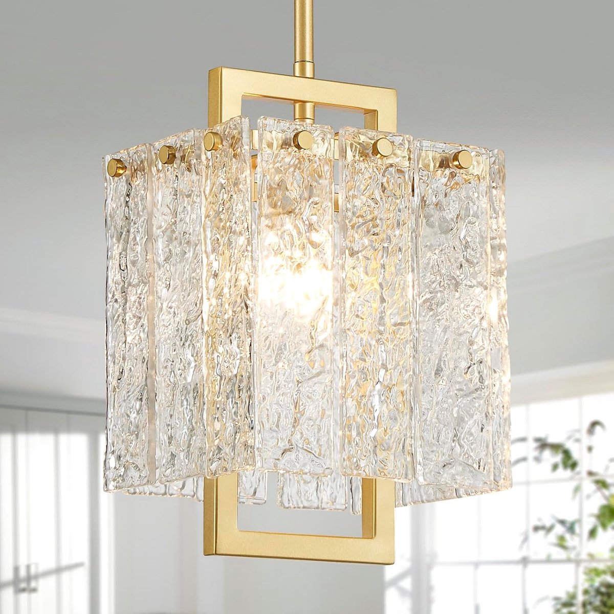 Kroonluchter kristallen - moderne elegantie - sfeerverlichting - perfect voor woonkamer - ShopVlot