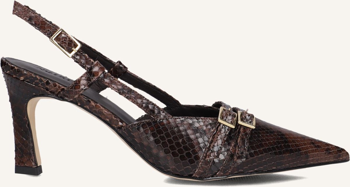 Notre-V 67212 Hakken Dames - Bruin - Maat 38