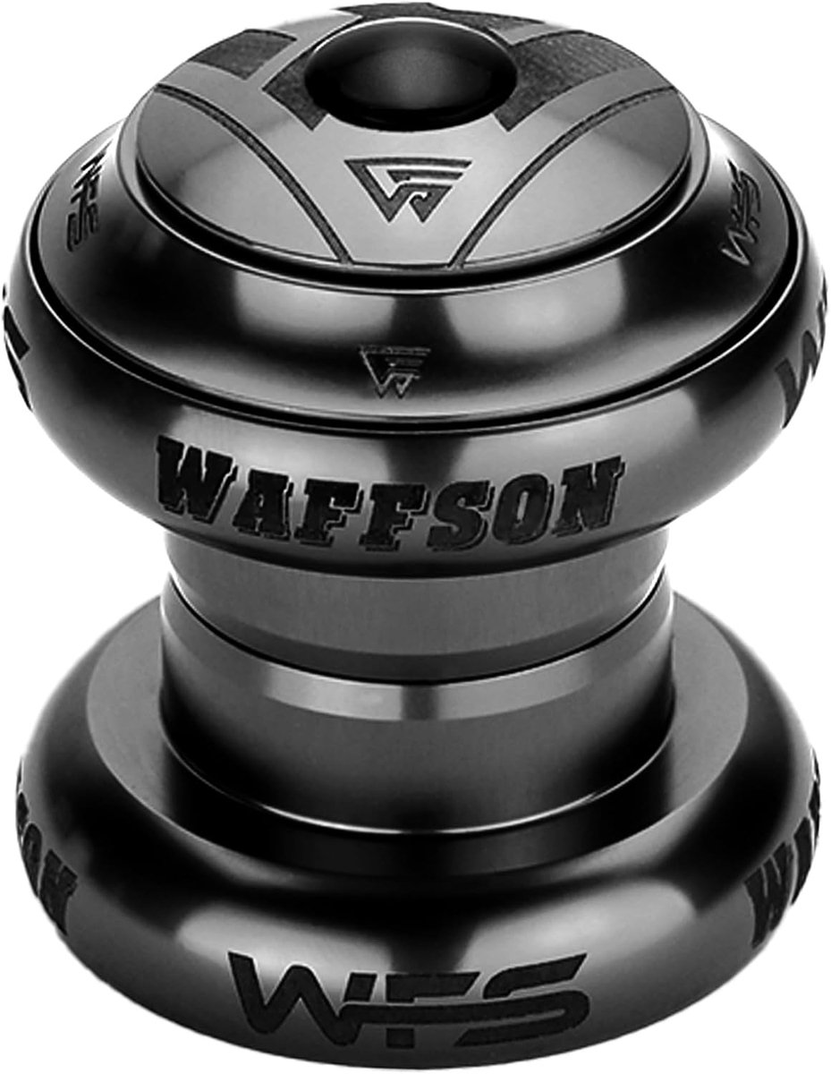Headset 1 Inch - CNC Aluminium - Lichtzwart - Voor optimale fietsstabiliteit - ShopVlot