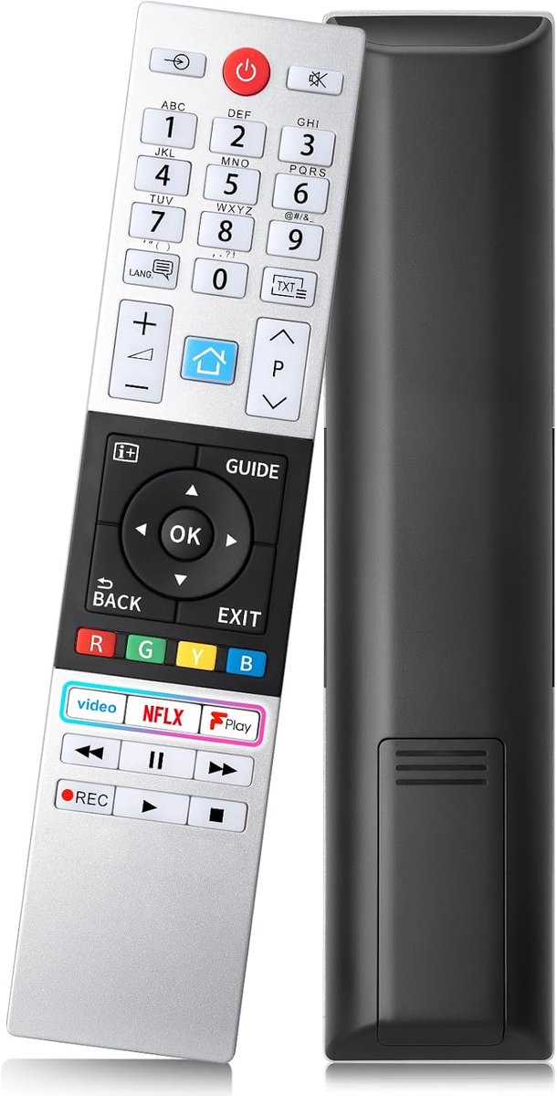 Afstandsbediening voor Toshiba TV - Universele vervanger - Geschikt voor UHD en Smart TV - Eenvoudig in gebruik - ShopVlot