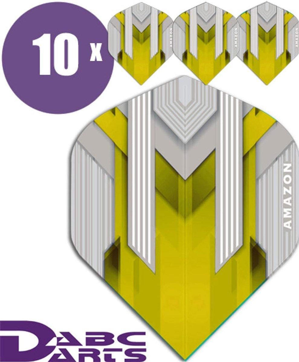 Darts Flights - 10 sets - 100 micron - extra sterk - voor optimale controle - ShopVlot