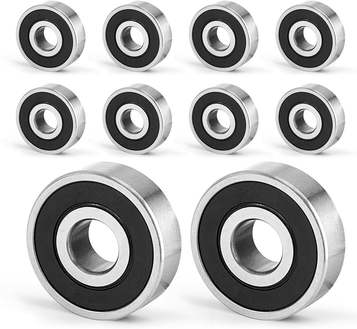 Kogellagers 693-2RS - 3mm x 8mm x 4mm - Dubbel voorgeolied - Ideaal voor DIY projecten - ShopVlot