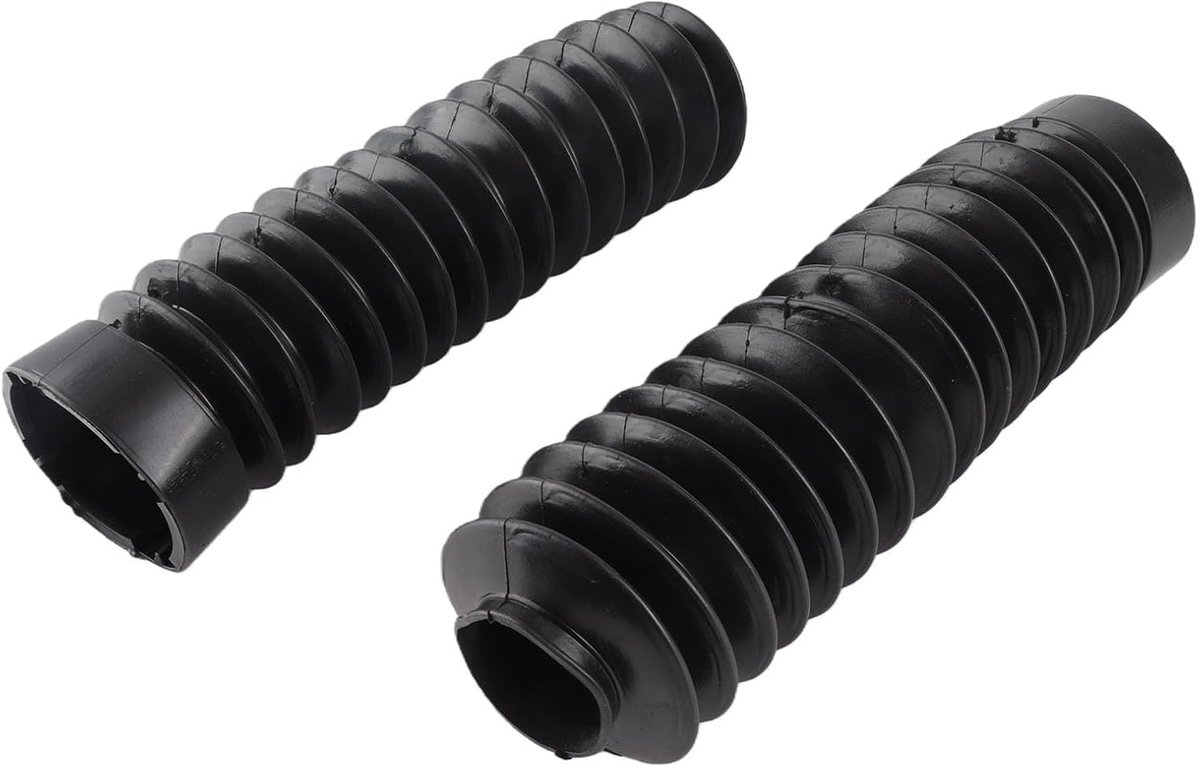 Motorfiets vorkrubber anti-stof cover - 2 stuks - beschermhoes - beschermt schokdemper en voorkomt vocht - ShopVlot