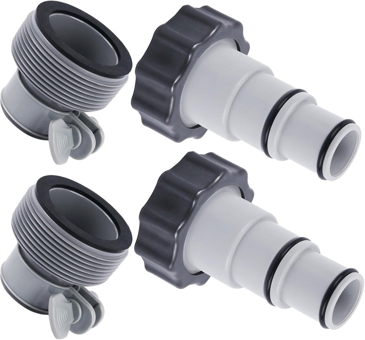Zwembad Slangadapter 4 Pack - Draad vrouwelijke aansluiting - Voor Intex zwembad - ShopVlot