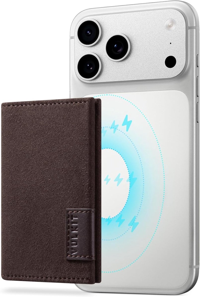 Magsafe Wallet voor iPhone 15/14/13/12 - Leer - RFID Bescherming - Veilig voor 4 Kaarten - ShopVlot