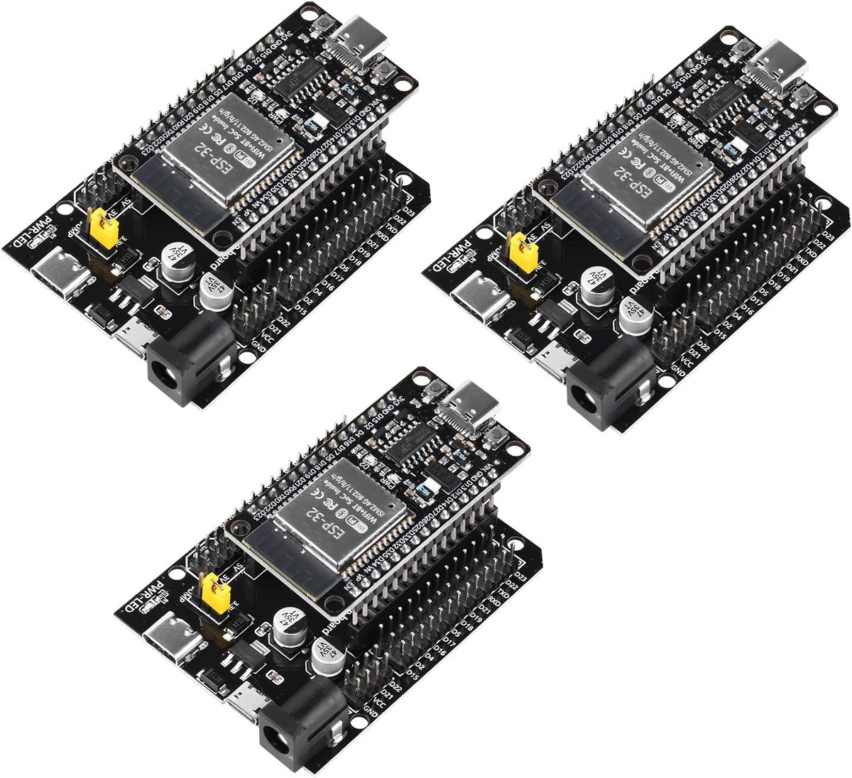 ESP32 ontwikkelbord - USB C - 2.4GHz WLAN & Bluetooth - Voor snelle dataoverdracht - ShopVlot