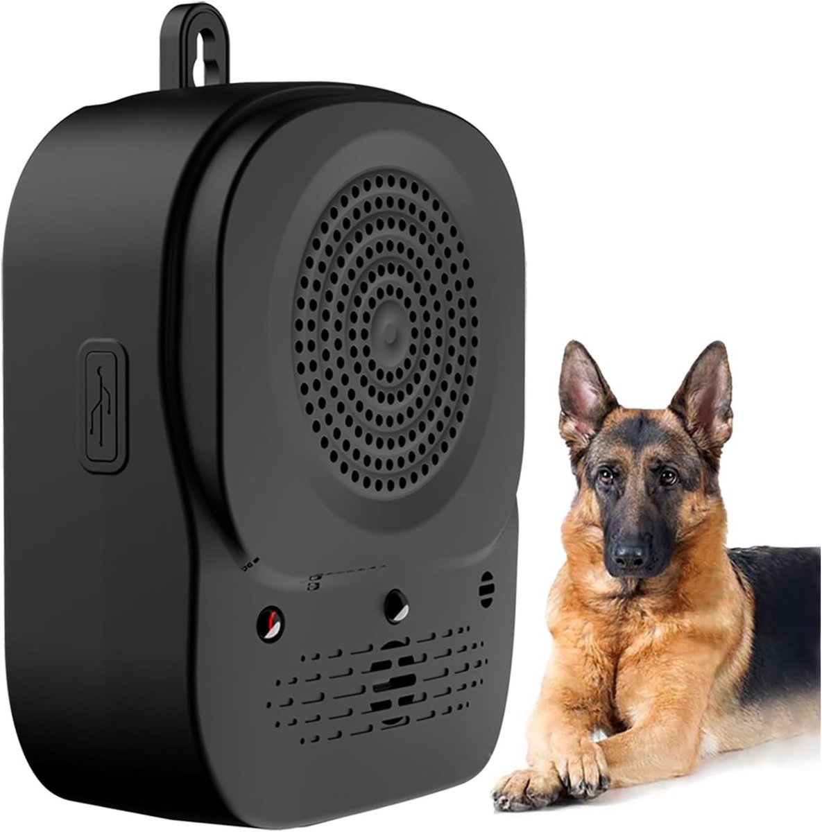 Anti-blaf Apparaat voor Honden, 33FT Automatische Ultrasone Anti-blaf, 3 Modi | 2 Anti-blaf Methoden voor Puppy's met Afstandsbediening, Waterdicht & Oplaadbaar Anti-blaf voor Honden en Buren, Veilig voor Kleine en Grote Honden