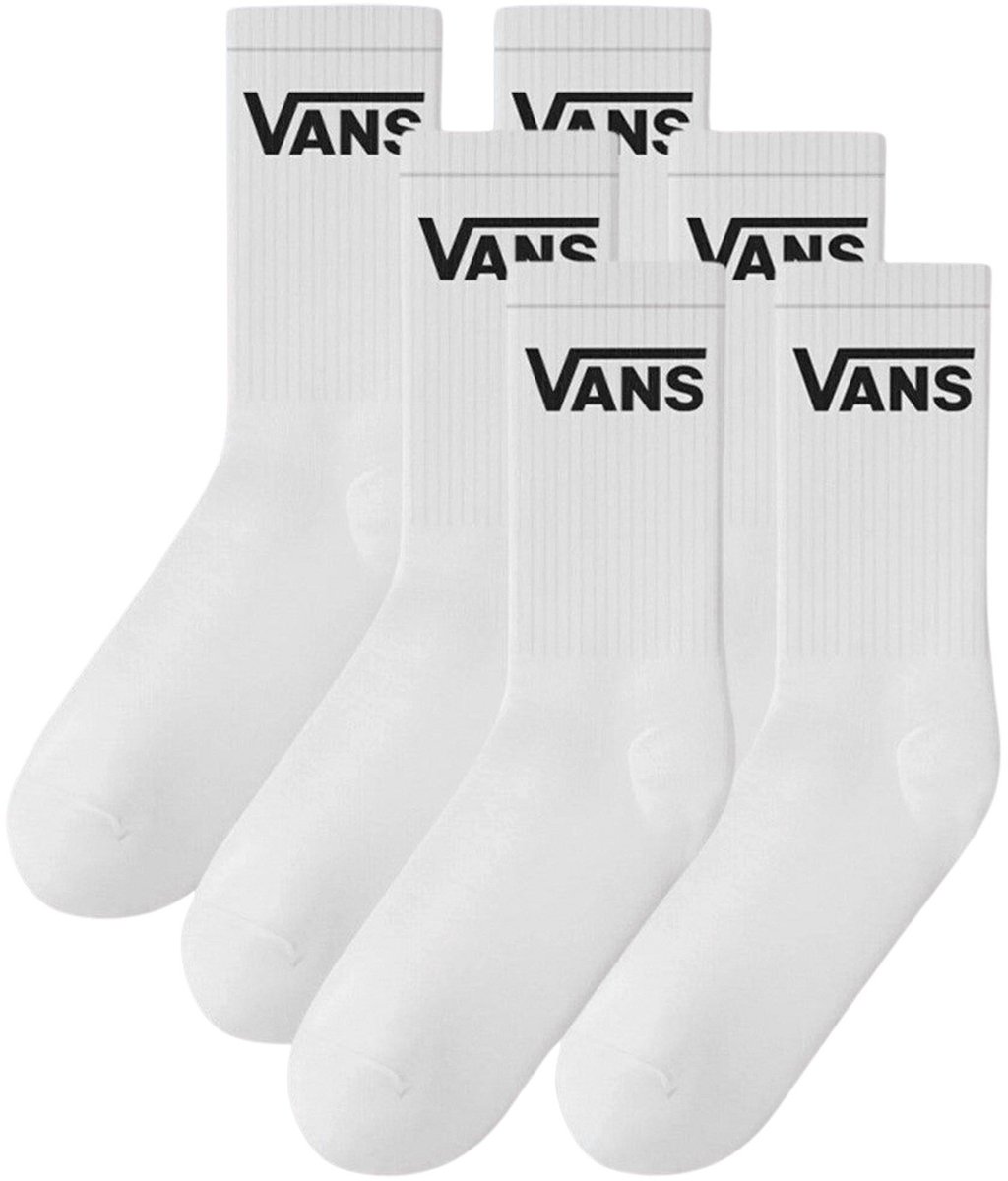 Vans Classic Half Crew Sokken Senior Wit