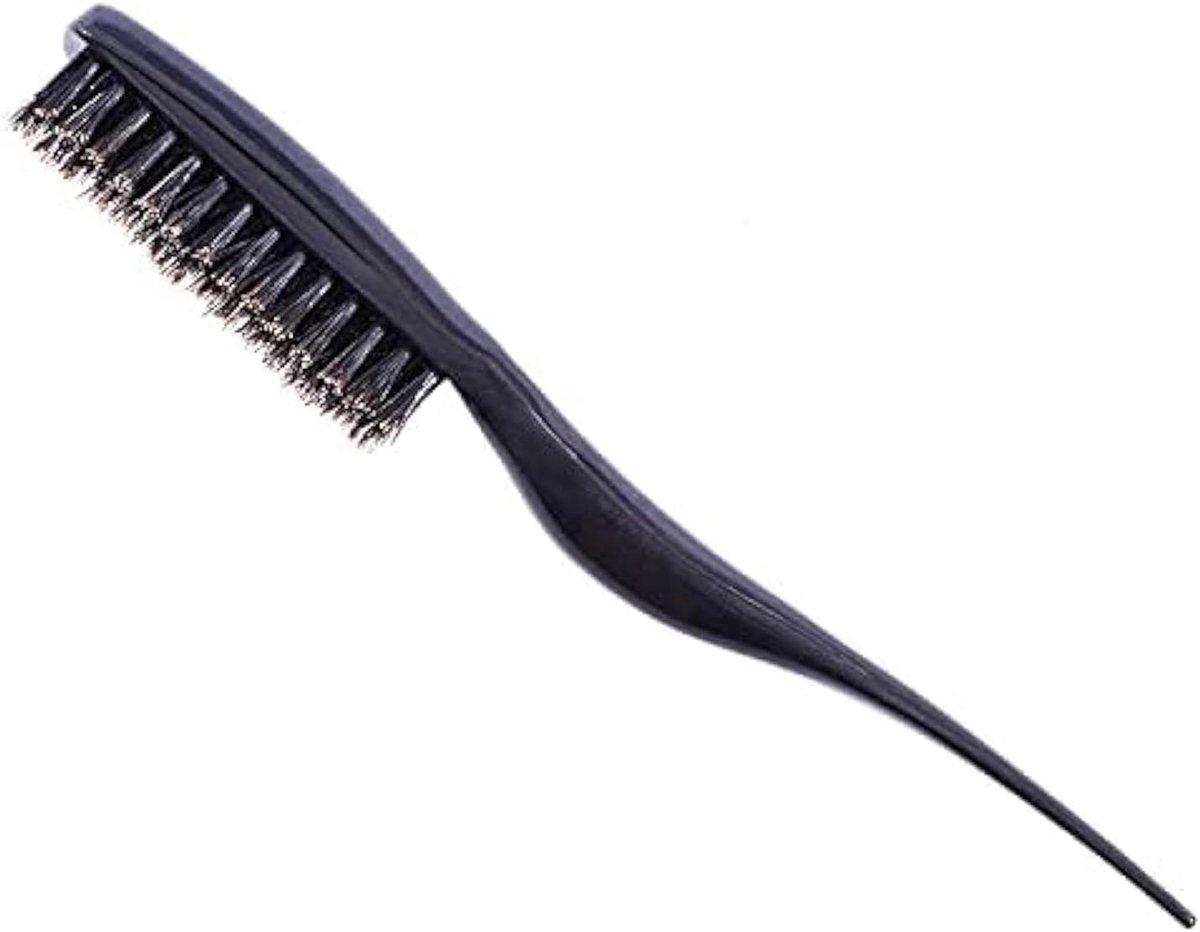 Haartoevoegborstel 22,5 cm - Nylon en kunststof - Perfect voor stylen en krullen - Ideaal voor professioneel gebruik - ShopVlot