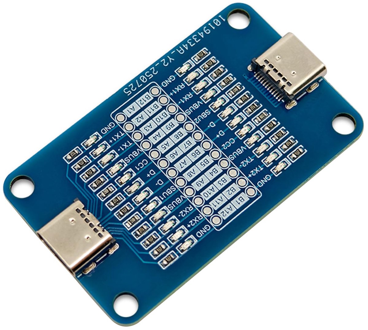 USB kabeltester - dubbelzijdig Type C - 12 sets LED-indicatoren - snel kabelstatus controleren - ShopVlot