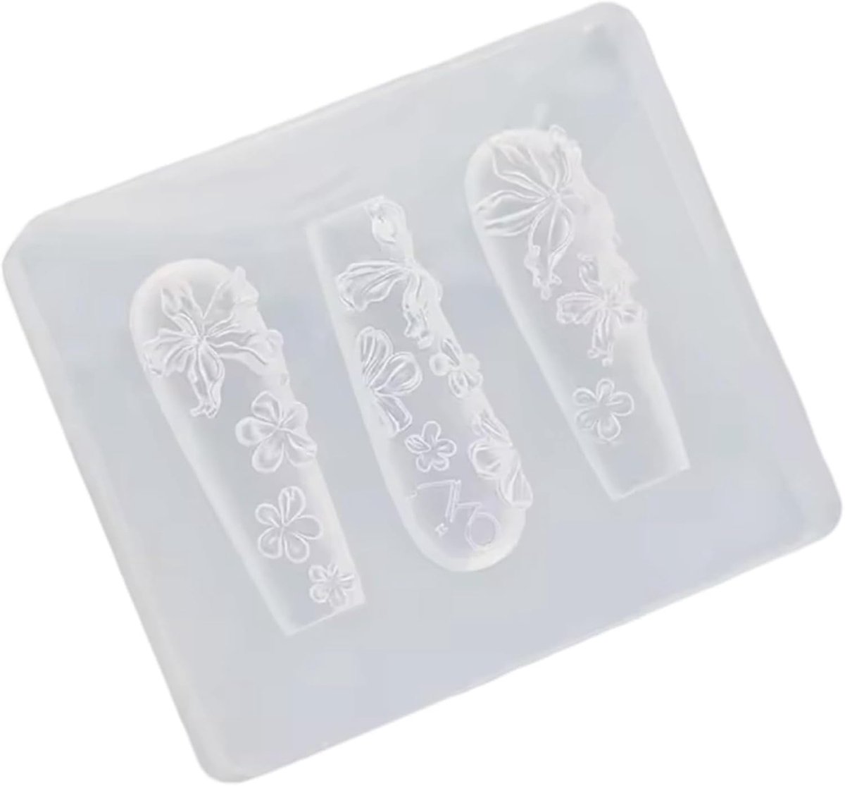 3D Silicone Vorm voor Nageldecoratie - Siliconen Bloemvorm - Herbruikbaar en Veilig - ShopVlot