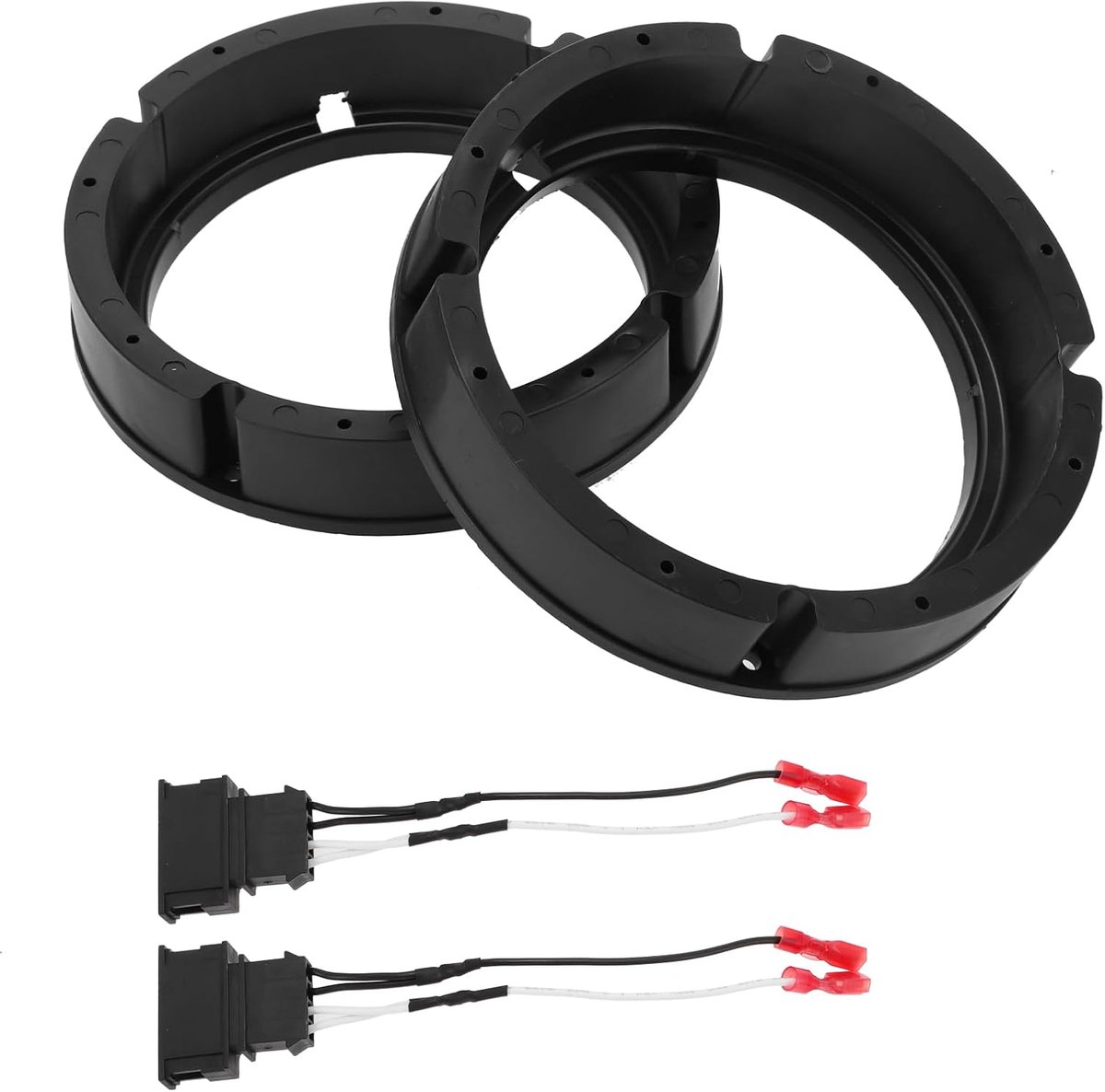 Speaker Spacer Ring 6.5 inch - ABS Zwart - Waterproof - Betere geluidsinstallatie - ShopVlot