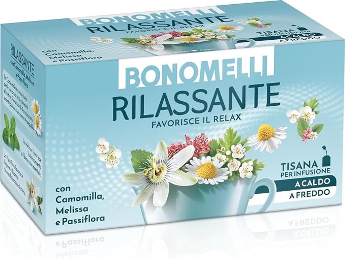 Bonomelli Rilassante relaxerende kruidenthee 16x2g