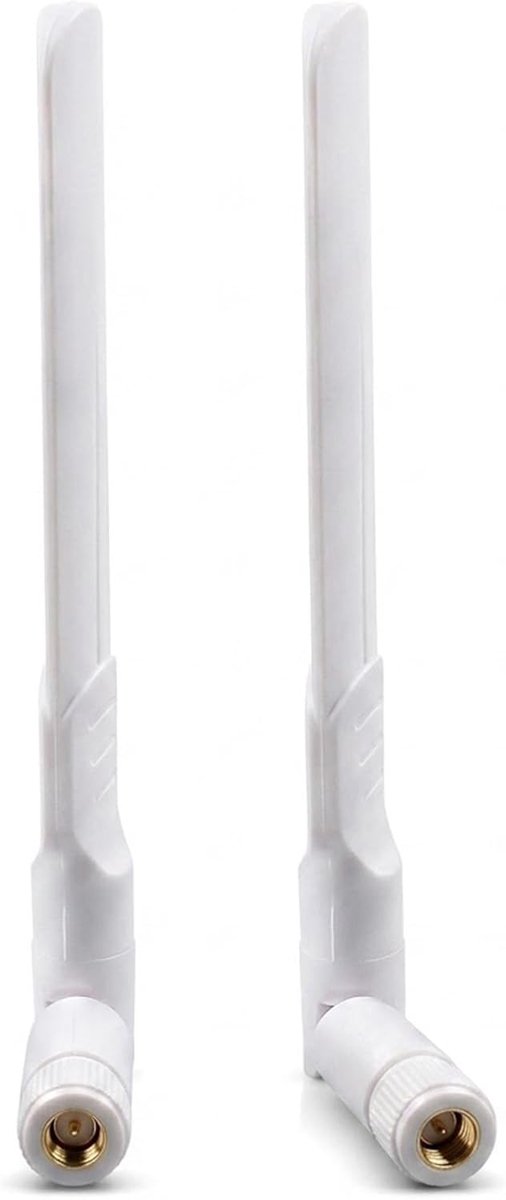 4G LTE antenne 6dBi - inklapbaar - witte ronde straalantenne - stabiele verbinding voor router - ShopVlot
