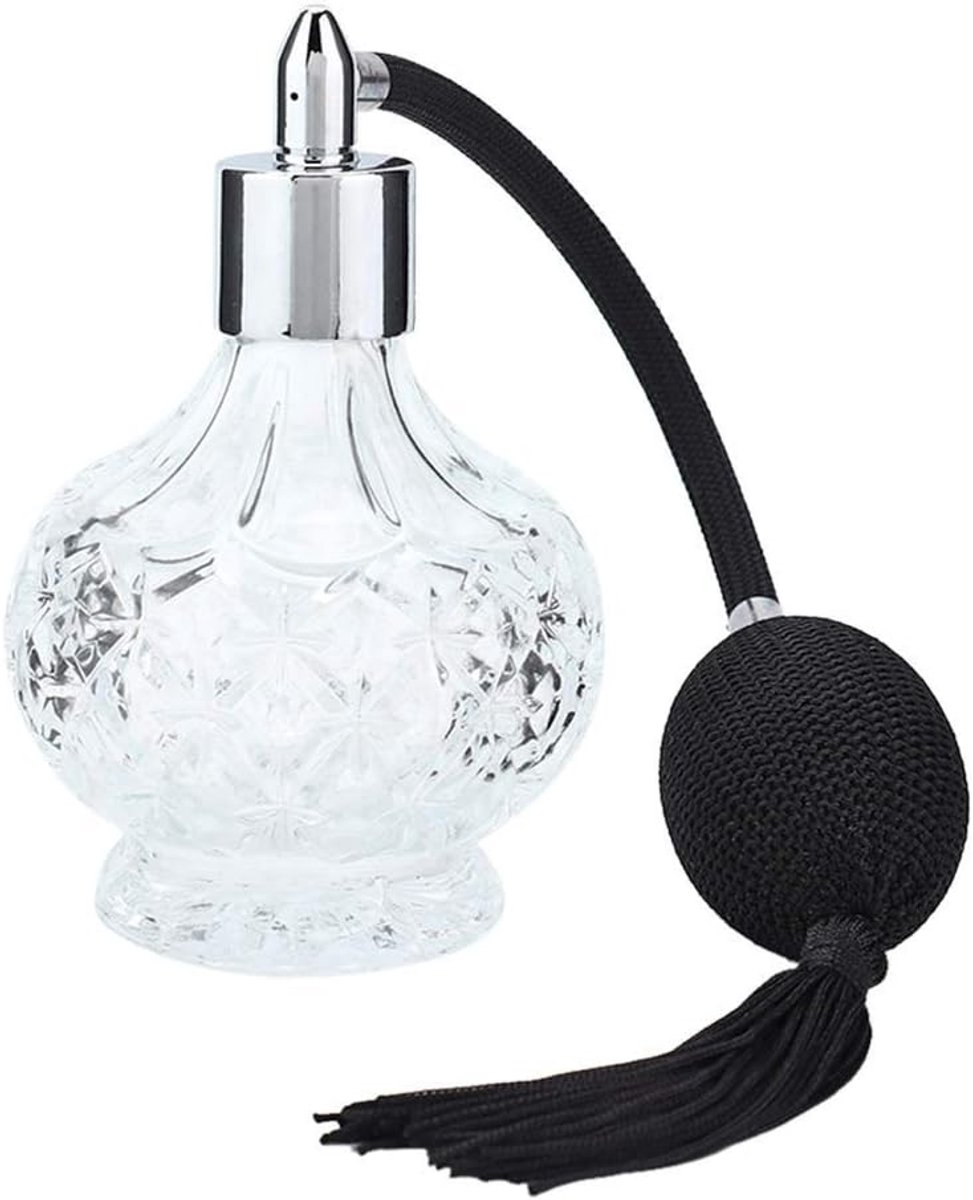 Parfumfles 80ml - Vintage kristal - Navulbare atomizer - Elegant en stijlvol gebruik - ShopVlot