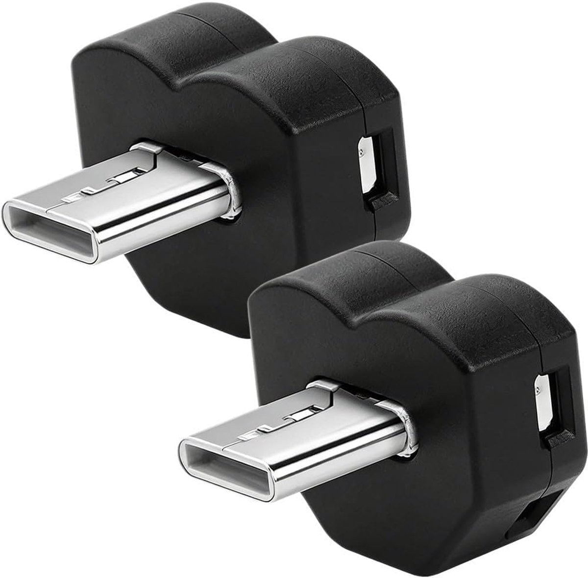 USB Lichten - 2 Stuks Mini RGB LED - 8 Kleuren met Instelbare Helderheid - Ideaal voor Auto en Slaapkamer - ShopVlot