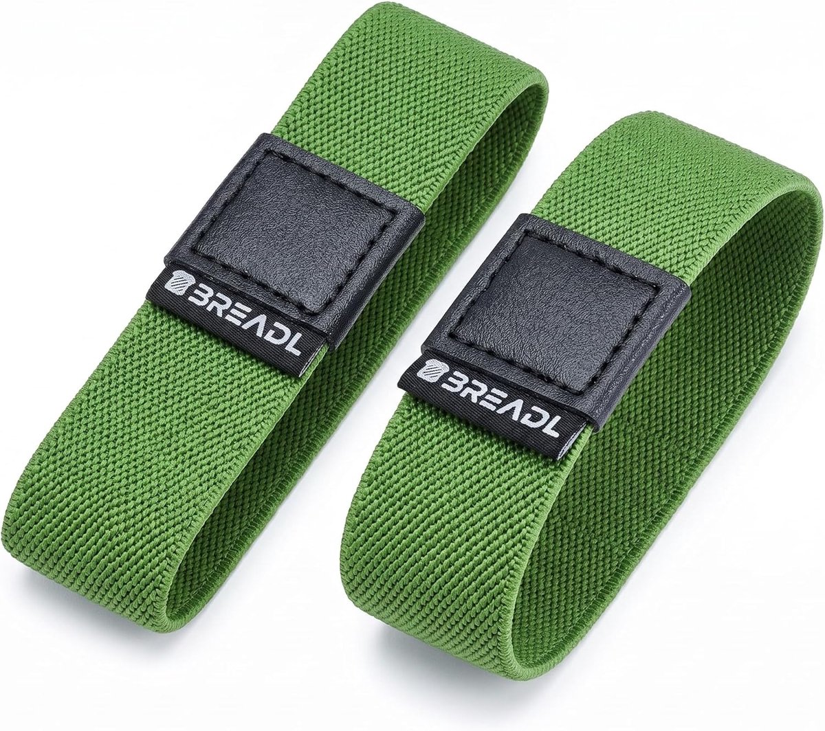 SnelShoppen - Vervangende Elastische Band voor 1000 ml RVS Lunchbox [2 Pack] - Elastische Sluiting voor Bento Box, Accessoires, Groen