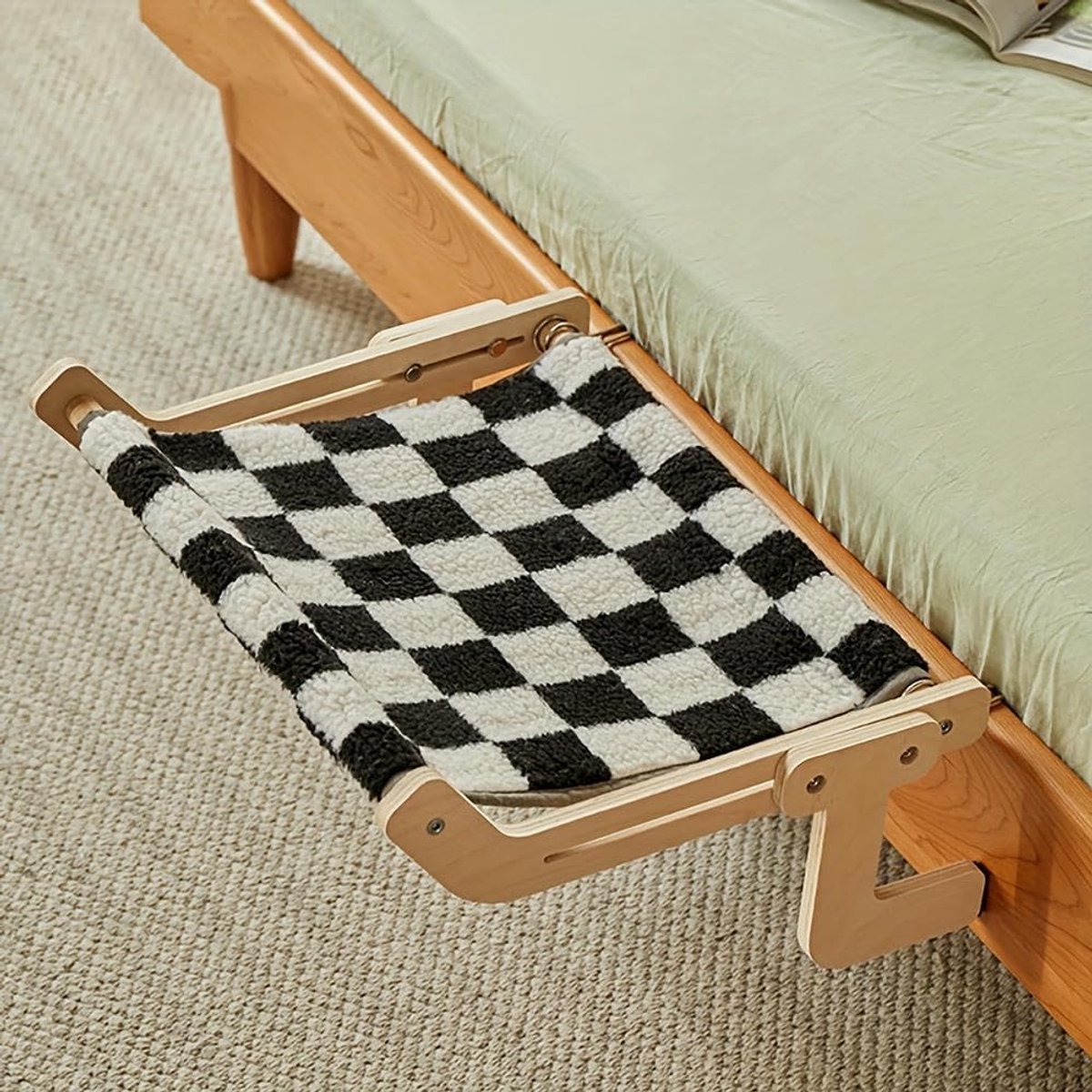 Katten hangbed - raam en bed ophangmand zonbed voor katten montage op balkon slaapkamer geschikt voor rust en dagelijks ontspanning