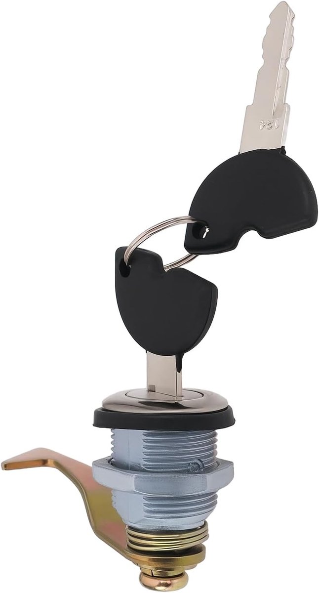 Motorfiets vervangingsslot topkoffer - 25mm diameter - geschikt voor Venezia en Rome - veilig voor scooter bagage - SnelShoppen