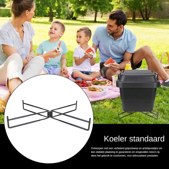 Koelboxhouder - Camping Koelbox Stand - Buitenactiviteiten - Versterkte Duurzaamheid - 285 cm - Uniek — afbeelding 2