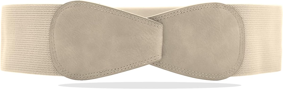 Obi riem dames 7 cm - elastisch, rekbaar - trendy design - perfecte taille accentuering - SnelShoppen