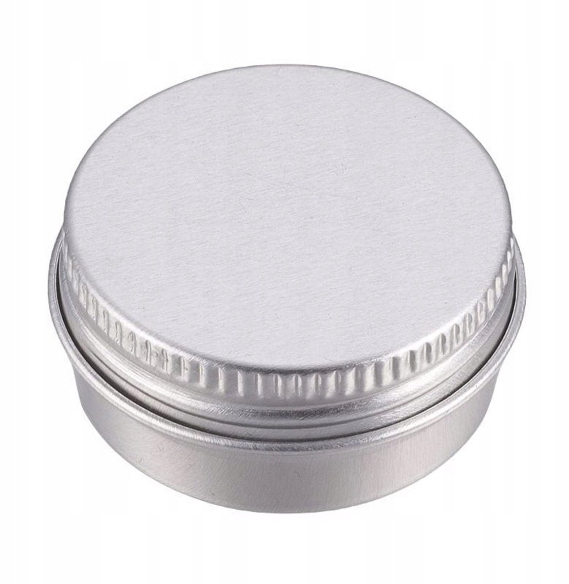 Aluminium Potje met Schroefdeksel 20ml - 42x20mm - Zilverkleurig