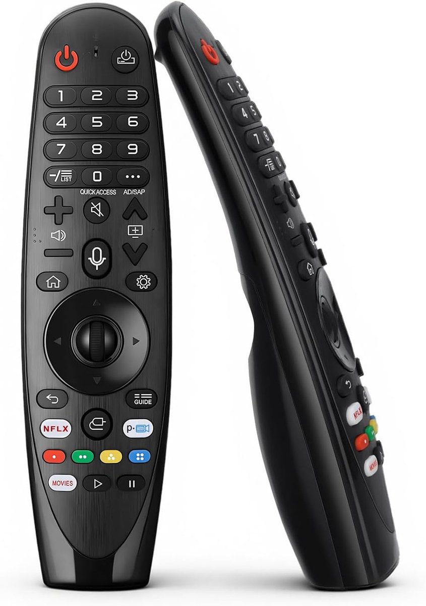 Universele TV-afstandsbediening - Smart TV-controller - Luchtmuis met spraakbesturing - Nauwkeurig navigeren - ShopVlot