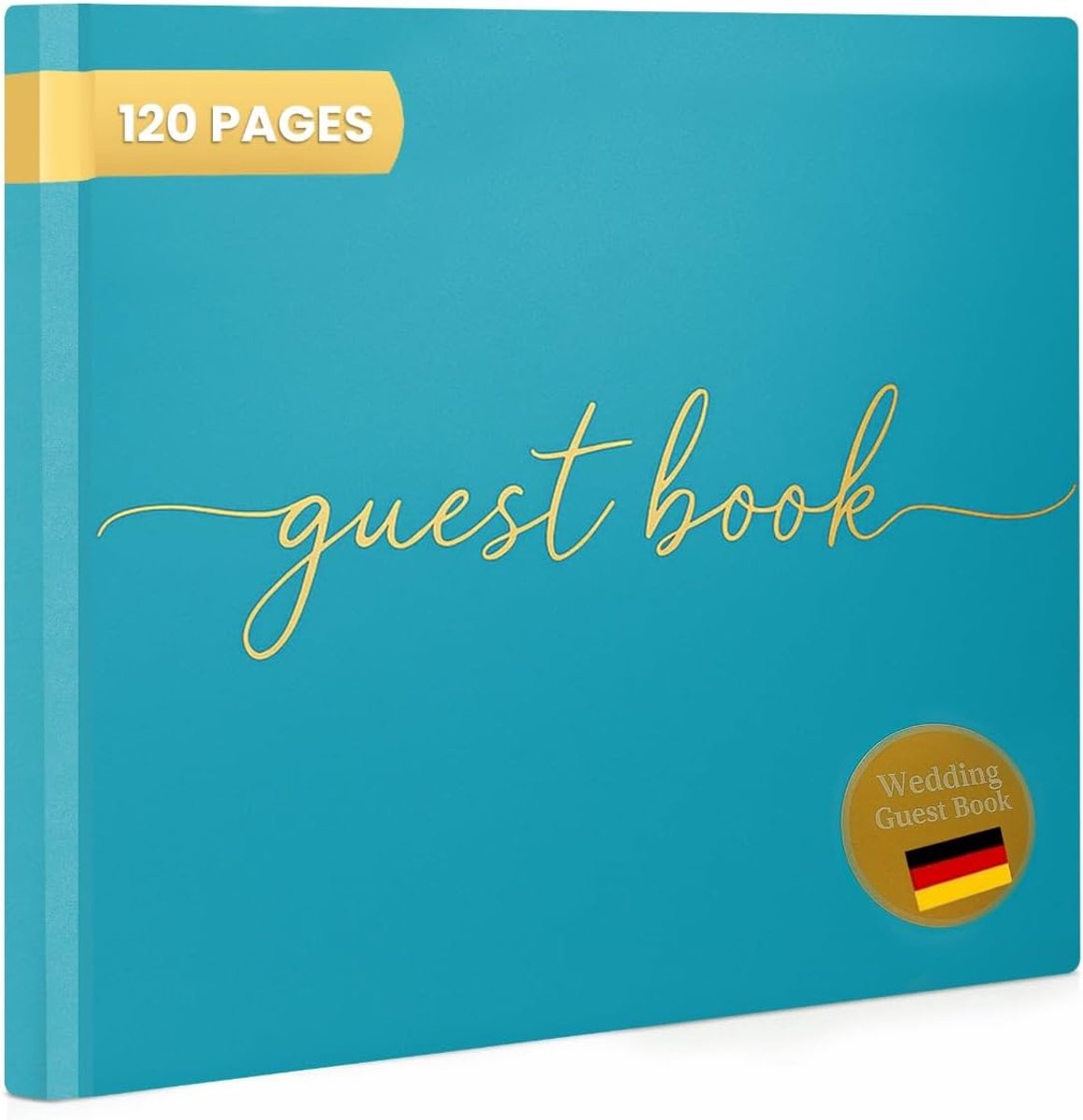Gastenboek voor bruiloften - 120 pagina's premium papier - vintage stijl - voor onvergetelijke herinneringen - ShopVlot