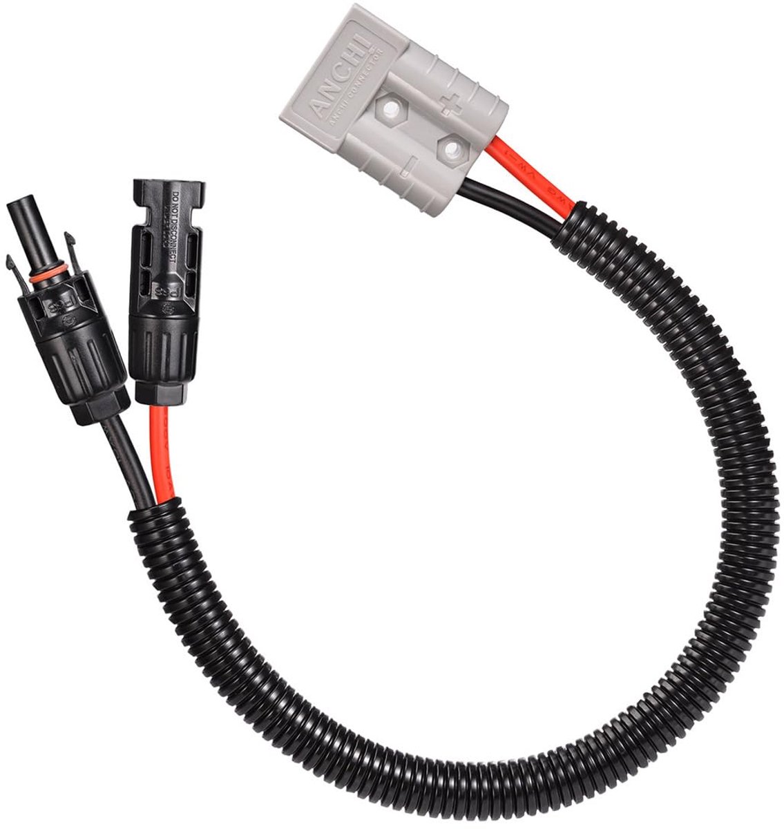 Solar kabel 10 AWG - Anderson plug naar Anderson plug - 50 A - voor zonnepaneel of generator - ShopVlot