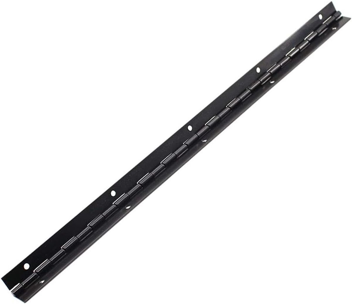 Piano tape 26 x 380 mm - stabiele scharnier - zwart - ideaal voor meubels en deuren - ShopVlot