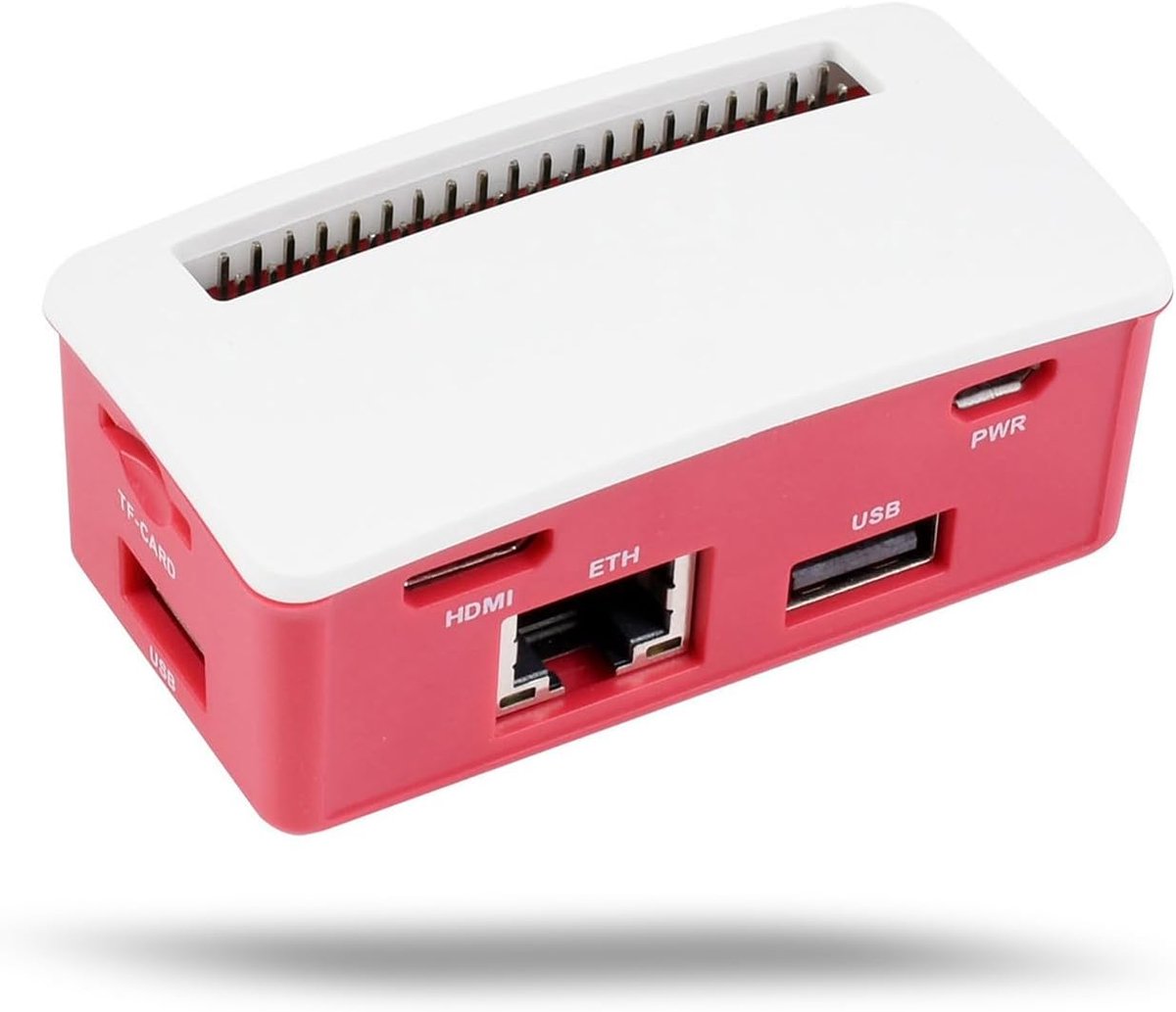ETH/USB Hub Box - stofdichte behuizing - 1x RJ45 Ethernet en 3x USB 2.0 poorten - ShopVlot