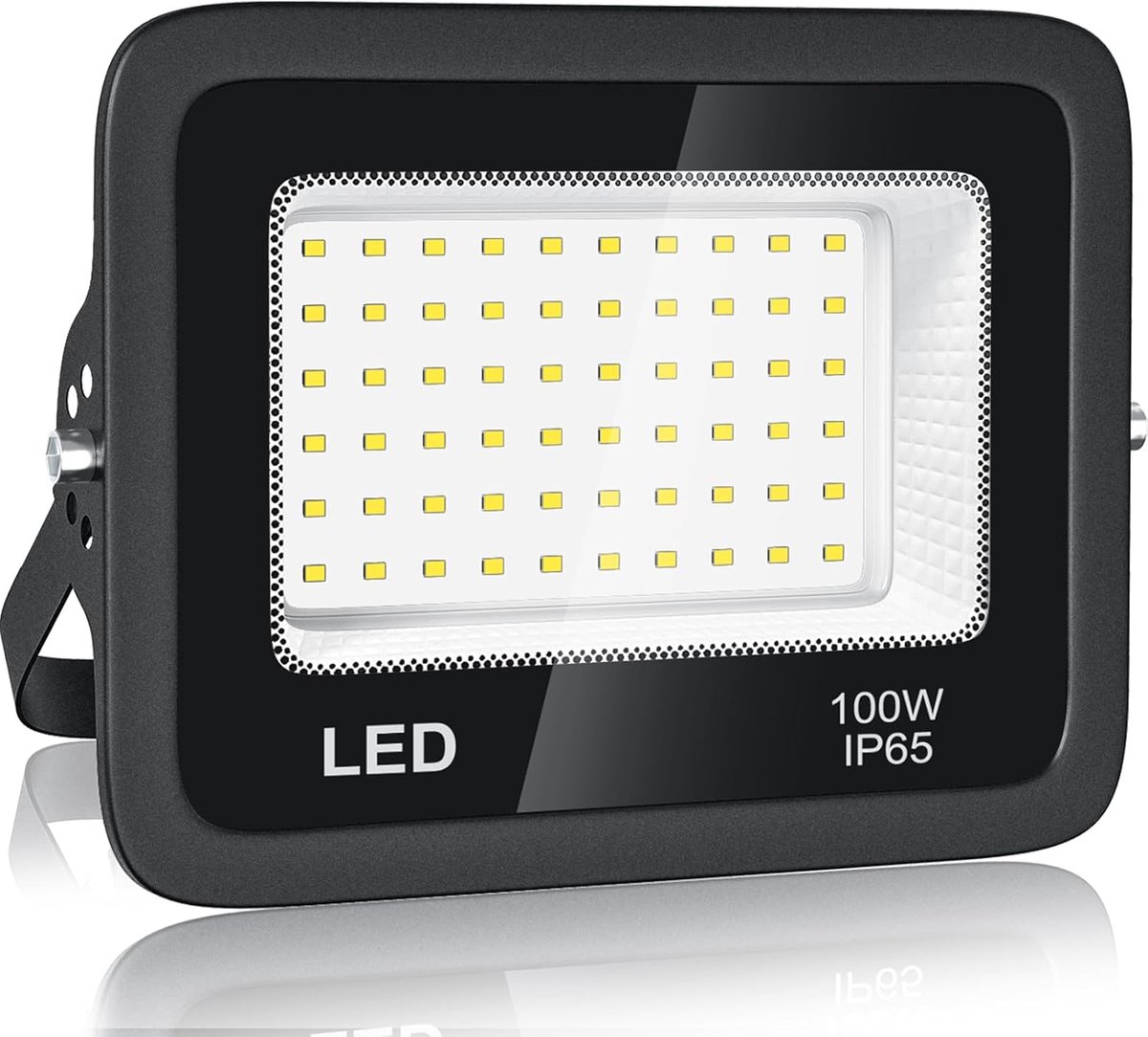 LED Spotlicht 100 W - Koudwit 6500 K - Waterdicht IP65 - Perfect voor tuinverlichting - ShopVlot