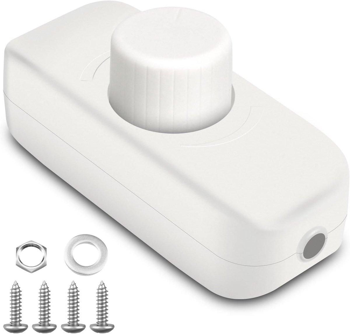 LED Dimmer Switch 12-24 V - Draaiknop met Geheugenfunctie - Flickervrij - Voor LED Verlichting en Ventilatoren - ShopVlot