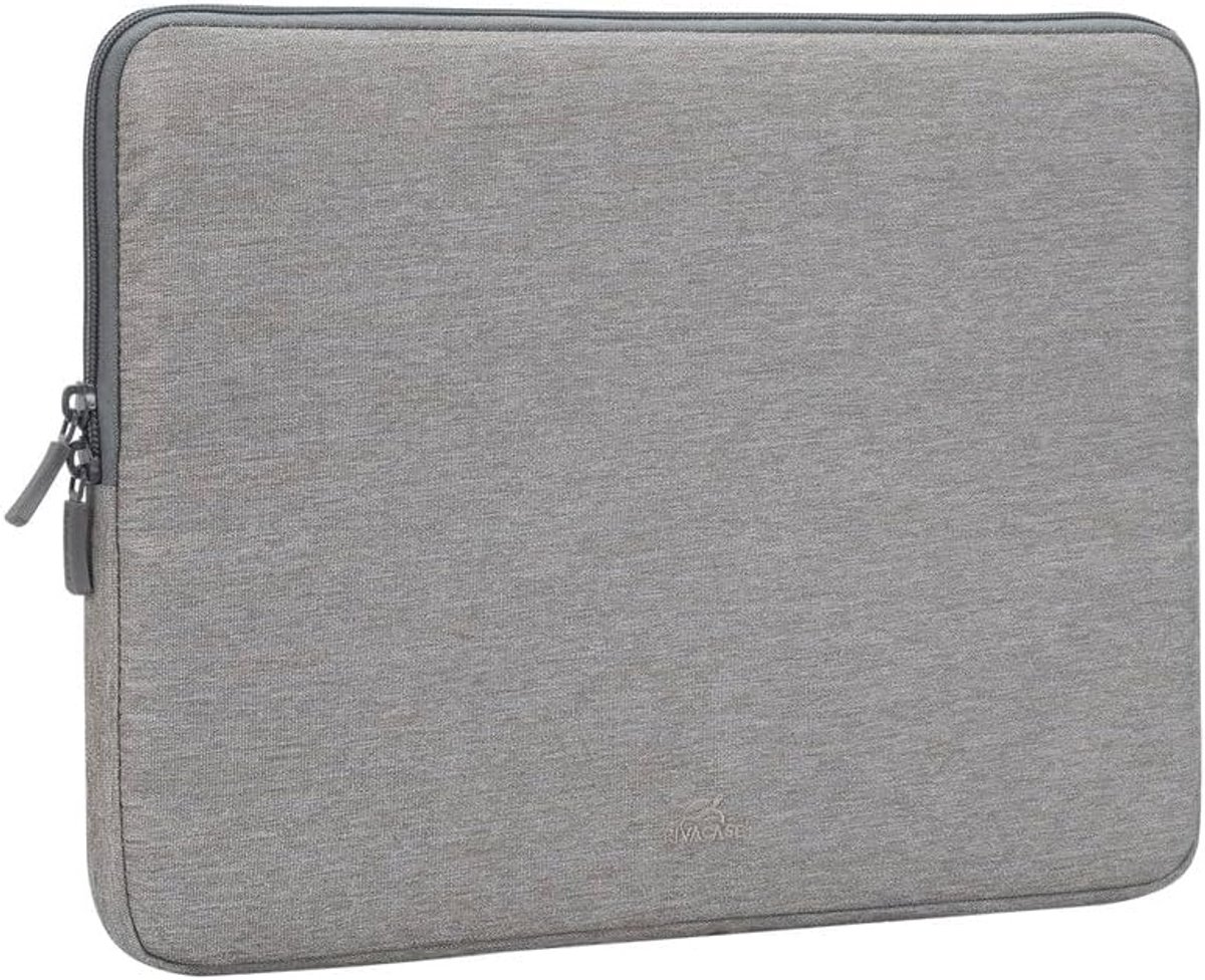 Notebook sleeve 15,6 inch - grijs - slank ontwerp - optimale bescherming - ShopVlot