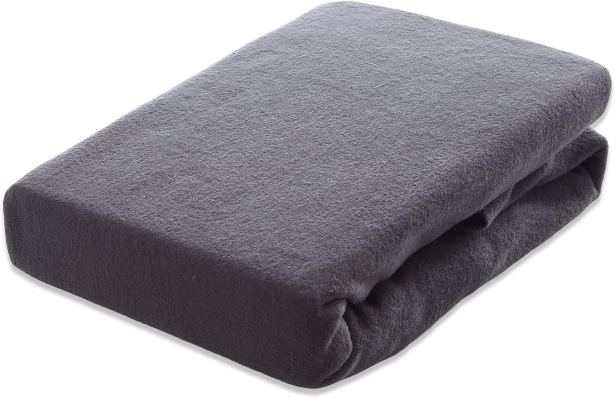 Fitted sheet 180 x 200 cm - Teddy fleece - 80% katoen en 20% microfiber - Warm en comfortabel - ShopVlot