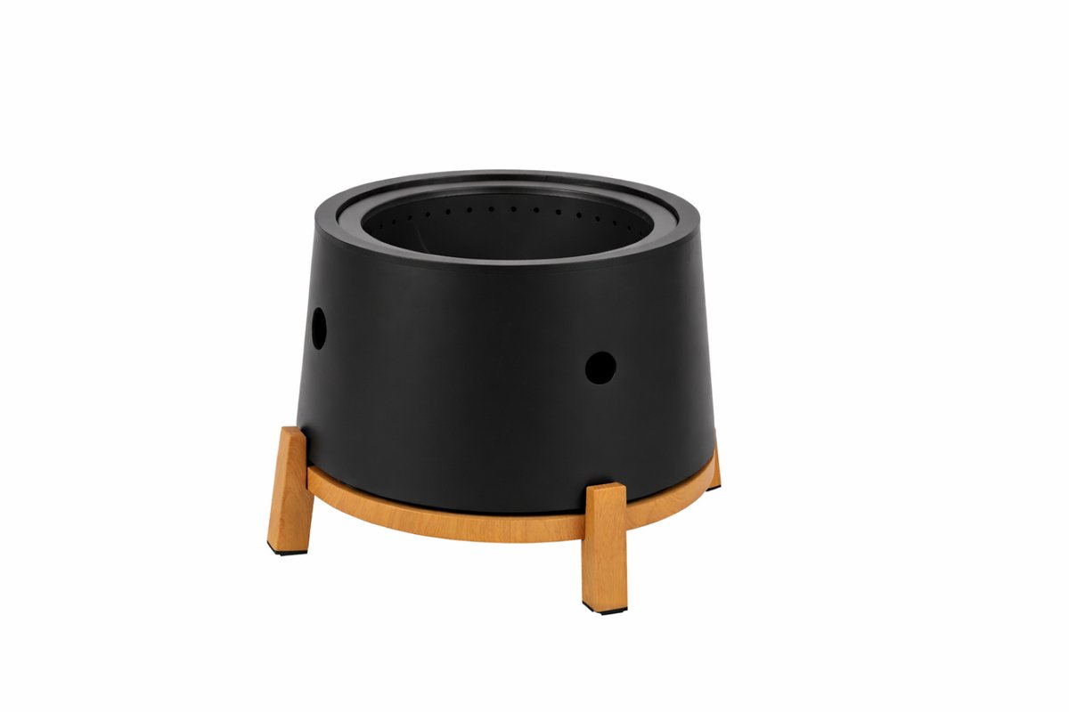 RedFire 89709 Terrashaard Firepit Empress 45 cm Black Pellet
