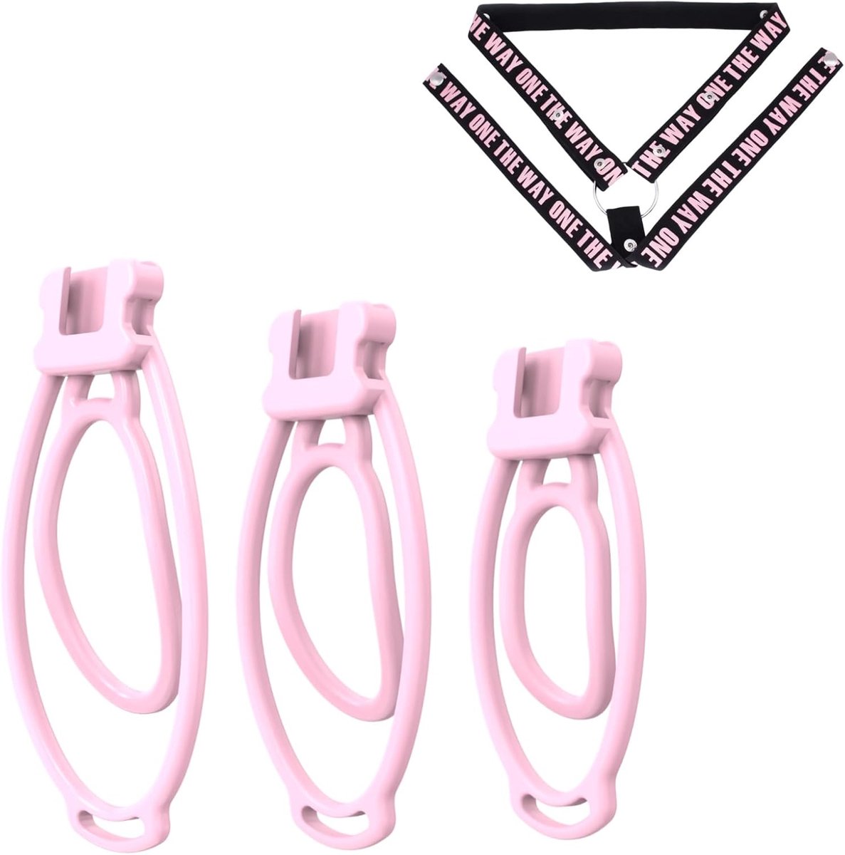 FuFuFu-klemmen set 3 maten - gebogen ontwerp - verstelbare riem - comfortabel voor langdurig gebruik - ShopVlot