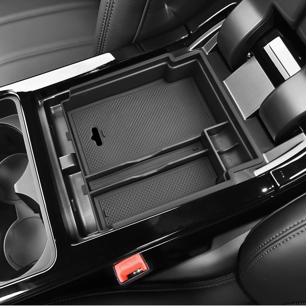 opbergdoos center console - compatibel met Range Rover Evoque 2020-2023 - organiser tray - ShopVlot