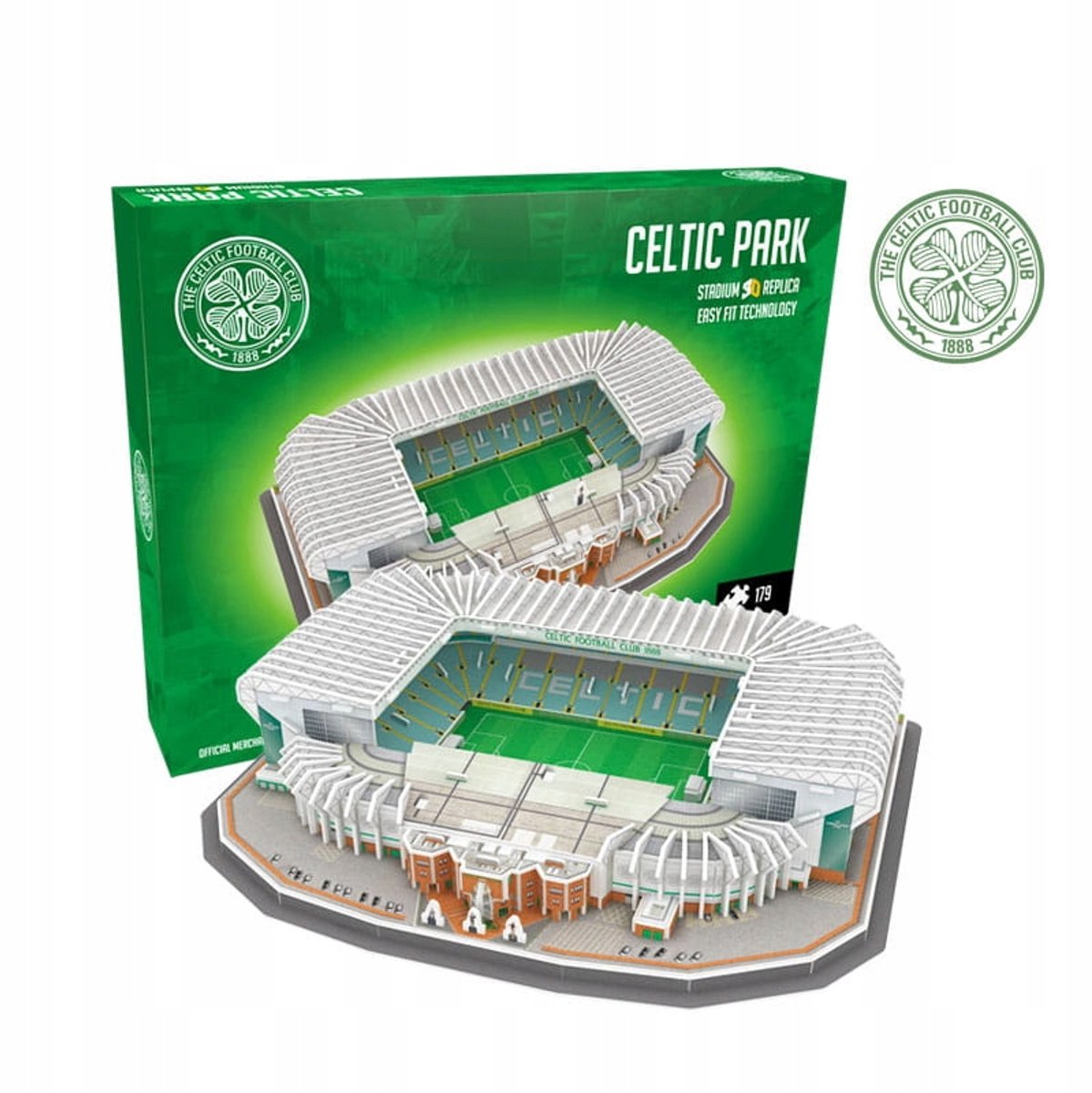 Celtic Park 3D Puzzel - Stadion Celtic FC - 179 Delen