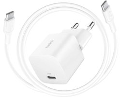 Belkin USB C Wandlader 25 W met USB C naar USB C kabel 1 m - Wit